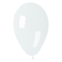 Balony pastelowe Białe 20 cm 100 szt